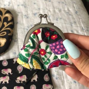 small vera bradley coin purse